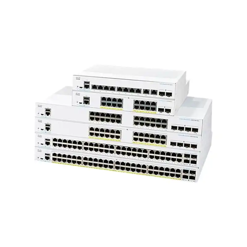 Cisco Business 350 Series 350-24FP-4G - Commutateur - C3 - Géré - 24 x 10 - 100 - 1000 (PoE+) + ... (CBS350-24FP4GUK-RF)_1